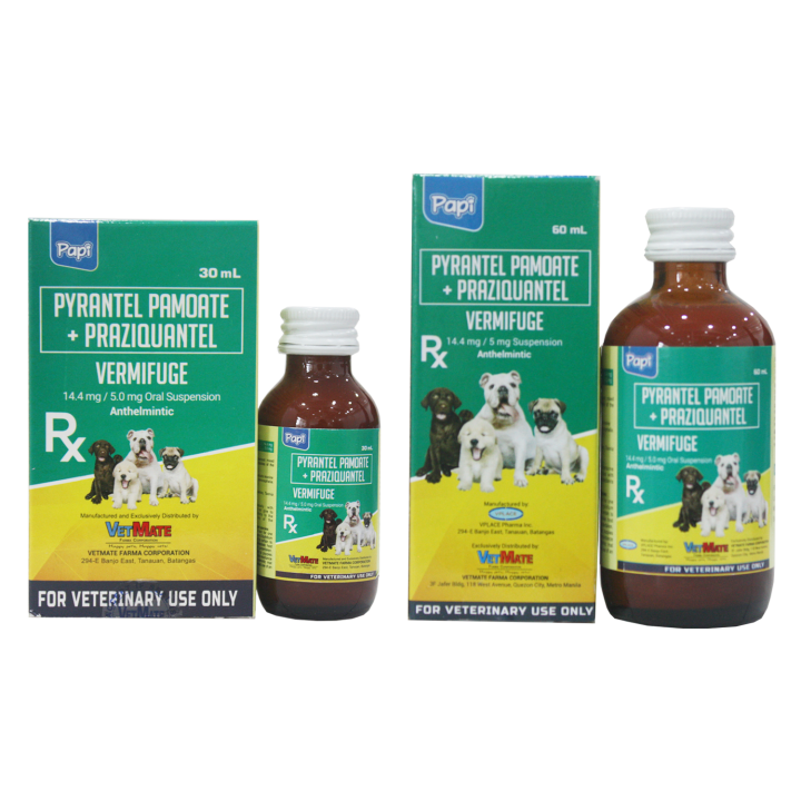 Papi Vermifuge Syrup Dewormer for Dogs Lazada PH