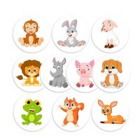 10pcs Cartoon Pee Target Pot Stickers Childrens Stickers Color Changing Thermal Stickers Potty Training Stickers For Kids Boys Stickers