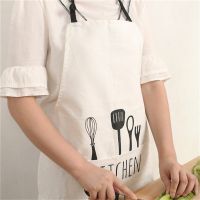 [TIN Household Products] Nowe Mody Płótno Kuchnia Fartuchy Dla Kobiet Mēzczyēni Chef Farroboczy Do Grilla TIN Household Productsja/bar Sklep Kwiarnie Piékno Paznokie Studios Uniform