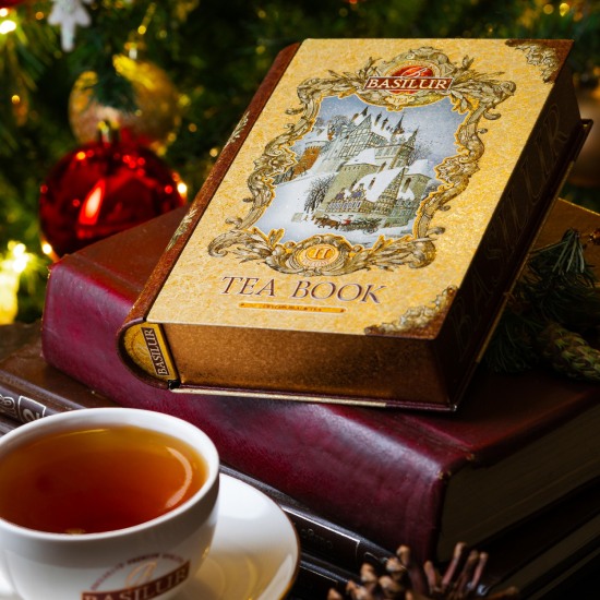 Tea book - hộp trà basilur cao cấp - nhập khẩu sri lanka - ảnh sản phẩm 1
