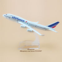 16Cm โลหะอัลลอยด์แอร์ฟรายส์,โบอิ้ง747 B747-400โมเดลแบบจำลองเครื่องบิน Pesawat Diecast Pesawat Mainan Kanak-Kanak