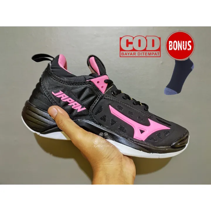 Sepatu Volly Mizuno Wave Momentum Japan Wanita Sepatu Voli Mizuno Momentum Cewek Sepatu Vollyball Murah Sepatu Volley Baru Sepatu Wanita Sepatu Volly Murah Lazada Indonesia