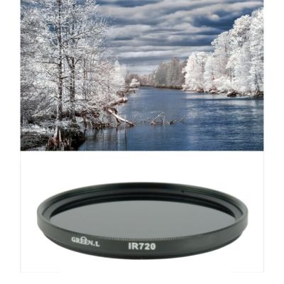 BEST SELLER!!! GreenL IR720 Infrared Filter ขนาด 40.5 46 49 58 62 72 77 mm. ##Camera Action Cam Accessories