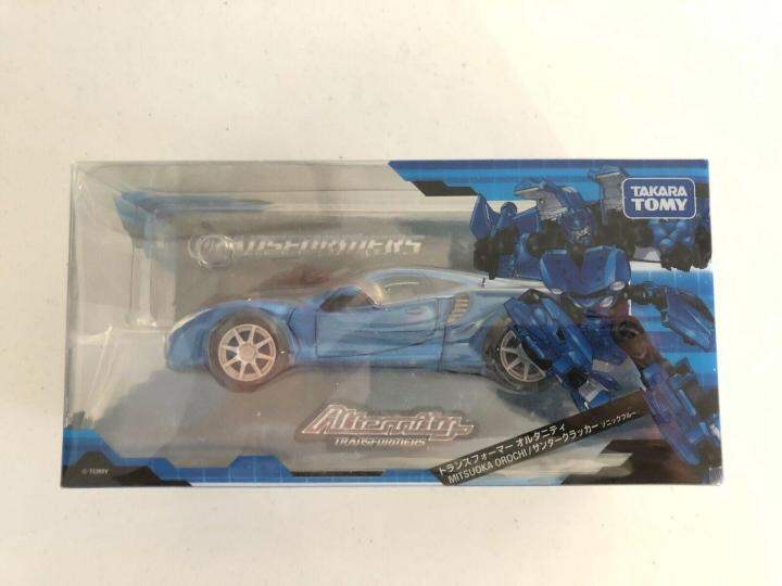 Thundercracker Figuur Takara Tomy Transformers Alternity A-04 E Thundercracker - Verzamelbare Actiefiguur Okamora Orochi Blauw