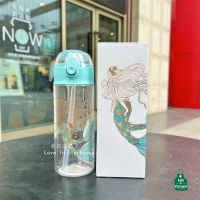 Starbuck Official Store Starbuck ถ้วย2022ครบรอบ Ocean Cuisine Mermaid Goddess แบบพกพาขนาดใหญ่ความจุถ้วยฟางพลาสติกถ้วยน้ำ Starbuck Tumbler Starbuck แก้ว