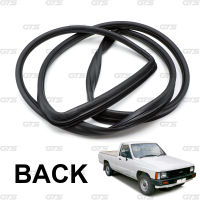 ยางกระจกหน้ารถ ยางกระจก ด้านหลัง สี ดำ สำหรับ Toyota Hilux 4-Runner LN50 Pickup ปี 1984-1988