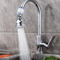 360 Degree Swivel Kitchen Faucet Filter Tap Water Faucet Bubbler Water Saving Shower Spray Water Saving Three Mode Shower Head