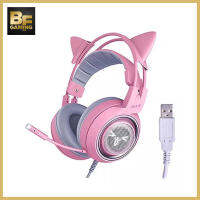 OKER G951 Pink 7.1 Surround Sound Gaming Headphone หูฟังเกมมิ่ง - สีชมพู