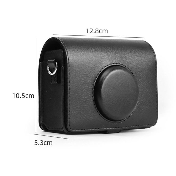สำหรับ-fuji-mini-evo-pu-ฝาหนังปิดป้องกันกระเป๋ากล้องสำเร็จรูปกระเป๋าสำหรับ-fuji-fujifilm-instax-อุปกรณ์เสริมกล้องกระเป๋าสะพายไหล่