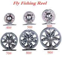 Fly Fishing Metal Fishing Reel Front Wheel Outdoor Ice Fishing Fish Wire Wheel Fishing Rod Accessory Fishing Gear One Way Fishing Reels