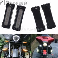 Barre lumineuse LED de 1 à 1/4 pouces pour motos Harley Dyna Softail Sportster Touring Victory clignotant