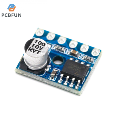 pcbfun 5W 5128 Mini Class D โมดูลเครื่องขยายเสียงดิจิตอลบอร์ดเสียงโมโนเครื่องขยายเสียงบอร์ดดิจิตอลพาวเวอร์ช่องทางเดียวบอร์ดเครื่องขยายเสียง Vs88715v เสียงรบกวนต่ำ