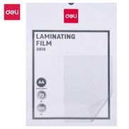 Màng Ép Plastic A4 Deli 70mic 80mic - Ép Ảnh, Giấy Tờ