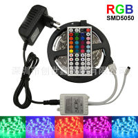 Led Strip 5050 RGB LED Light Strip Waterproof Flexibility 12v 5m 10m Controller Adapter Diode Tape Ribbon Decorative Lights