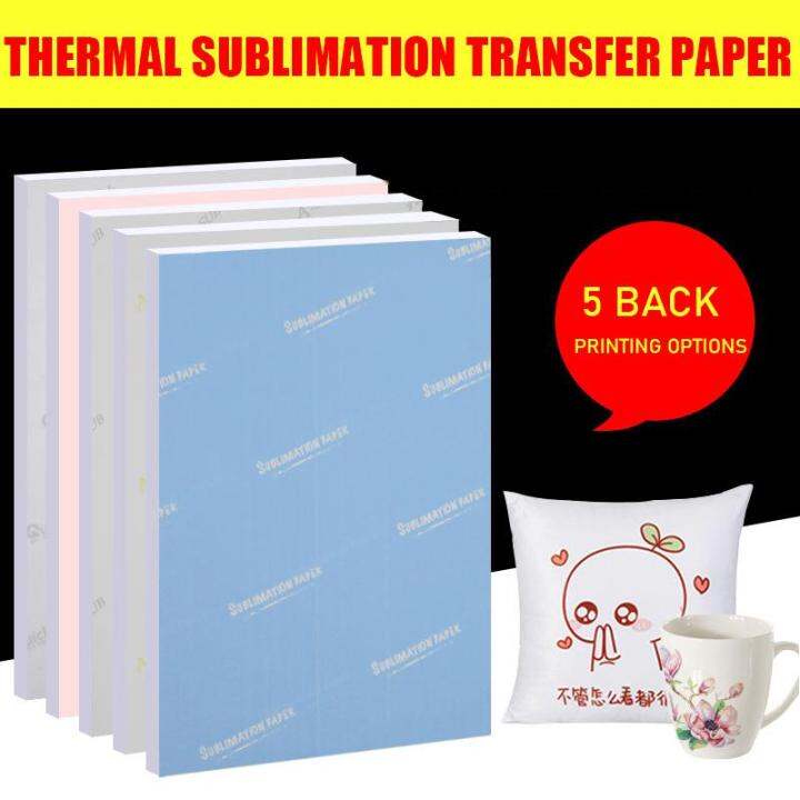 A3 A4 100 Sheets Inkjet Printing Sublimation Heat Transfer Photo Paper