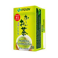 อิโตเอ็น เกนไมฉะ ชาเขียวผสมข้าวคั่ว แบบ 20 ซอง - Green Tea with Roasted Rice and Matcha Genmaicha 20 tea bags Itoen