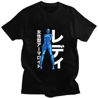 Anime Space Adventure Cobra Classic Robot Print Shortsleeved Cotton Loose Sports Tshirt Simple Gildan Spot 100% Cotton