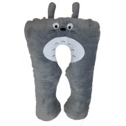 HCMGối ôm chữ u bà bầu gối dành cho bà bầu- hình totoro xám