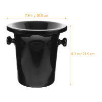 FOXNOVO จุ่มถ้วยไวน์ชิมไวน์ Spittoon Dump Bucket Ice Cube เก็บถังเก็บ