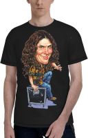 HengTracy Weird Al Yankovic T Shirt Mens Short Sleeve Casual Polyester Shirt Crew Neck for Men Shirts