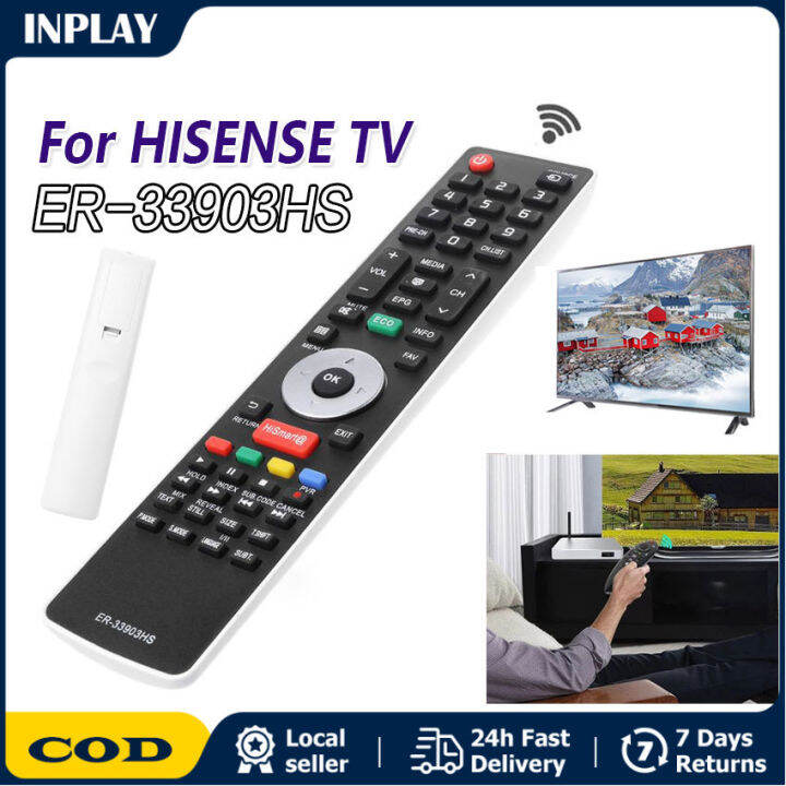 Remote Control ER33905HS ER33905 for Hisense 3D Smart TV Spare Parts