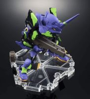 TAMASHII NATIONS เดิม BANDAI NX NXEDGE EVA-01 Ver. โมเดลหุ่นยนต์อนิเมะ Evangelion SHF ของเล่นตุ๊กตาขยับแขนขาได้สำหรับเด็กของขวัญวันฮาโลวีน