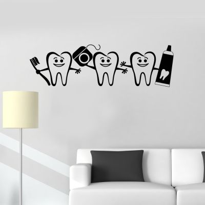 [COD] Hot Sale Mural Wall Sticker Vinyl Dentist Sign Wallpaper Decal PosterLC295