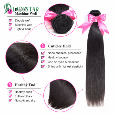 Bone Straight Human Hair Bundles 30นิ้ว134 Pcs Deals Sale For Black Women zilian Remy Human Natural Hair Extensions