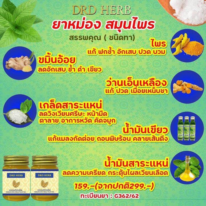 ริซซี่-ริดซี่-drd-herb-ridsy-ดีอาร์ดี-เฮิร์บ-ริซซี่-1-กระปุก-เครื่องหอม-1-ชิ้น-แบบทา-1-ชิ้น