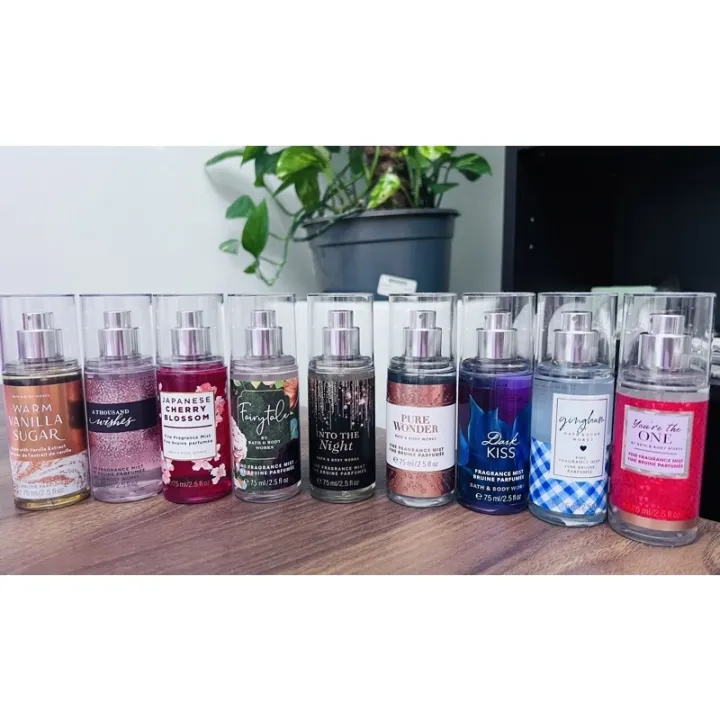 Bath and Body Works Fragrance Mist 75ML/88ML from UAE Canada USA and