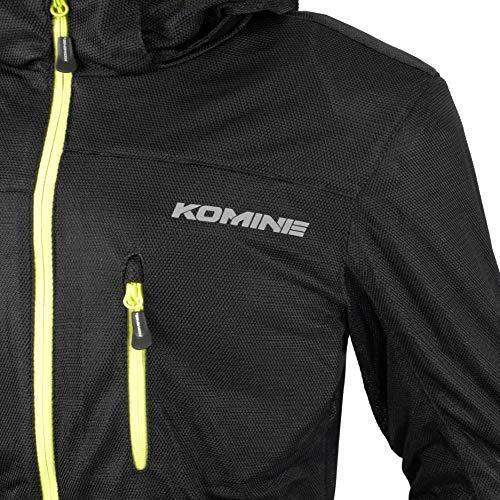 komine-เสื้อคลุม-jk-087สำหรับขี่มอเตอร์ไซค์-เสื้อพาร์กาสำหรับขี่มอเตอร์ไซค์ป้องกันตาข่ายสำหรับฤดูใบไม้ผลิ-ฤดูร้อน-ฤดูใบไม้ร่วงมาตรฐาน-ce-07-087-4xl-สีบรอนซ์ของผู้ชาย