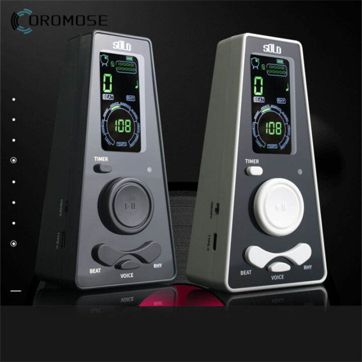Electronic Metronome With Timer Volume Tempo Control English Vocal