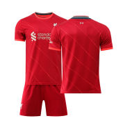 2122 Liverpool Home No. 11 Saleh No. 10 Mane Football Kit Children Adult Set Training Kit