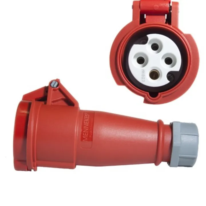 MENNEKES CONNECTOR, MENNEKES 526, 32A, 4P, IP44, 400V, Industrial Plugs