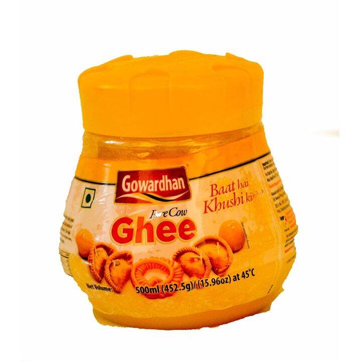 FANGL Gowardhan Pure Cow Ghee Indian Clarified Butter From India