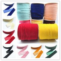 6mm 10mm 15mm 20mm 38mm Velvet Ribbon Wedding Handmade Ribbon Gift Wrapping Hair Bowknot DIY Party Decoration Christmas Ribbon Gift Wrapping  Bags