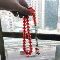 Rosso Mistanka Tasbih Musulmano Bracaccialetto 33 Parisyer Lamico Regario Ali Rosso Mibaha Dei Monili Turco Arabro Di Moda