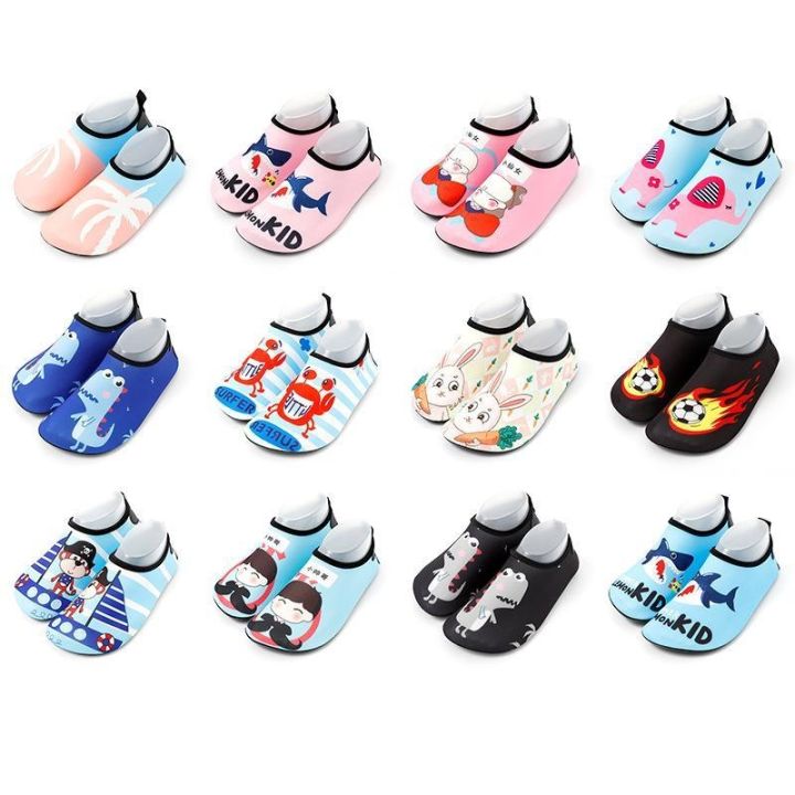 hot-sale-manufacturers-childrens-beach-shoes-new-soft-bottom-anti-cut-swimming-men-and-women-water-park-breathable-floor