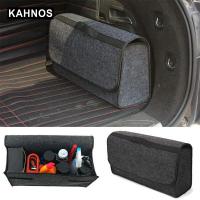 [Xiaofeitian Auto Supplies] Car Organizer Bag Car Trunk Organizer Car Seat Organizer Woolen Felt Stowing Tidying Large Container Waterproof Storage Bag