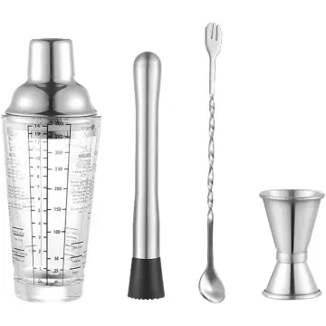 Stainless Steel Measuring Cups 15/30 25/50 20/40 30/50ml Bar Party Wine  Cocktail Shaker Dual Shot Jigger Liquid Drinks DIY Tool
