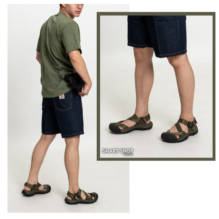 keen-zerraport-ii-black-dark-olive-รองเท้าแตะรัดส้น-กันน้ำ-มาตรฐาน-usa