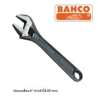 BAHCO ประแจเลื่อน 6  นิ้ว สีดำ ปากอ้าได้ 20 mm. ทั้งตัวยาว 155 mm. รุ่น BAHCO 8070