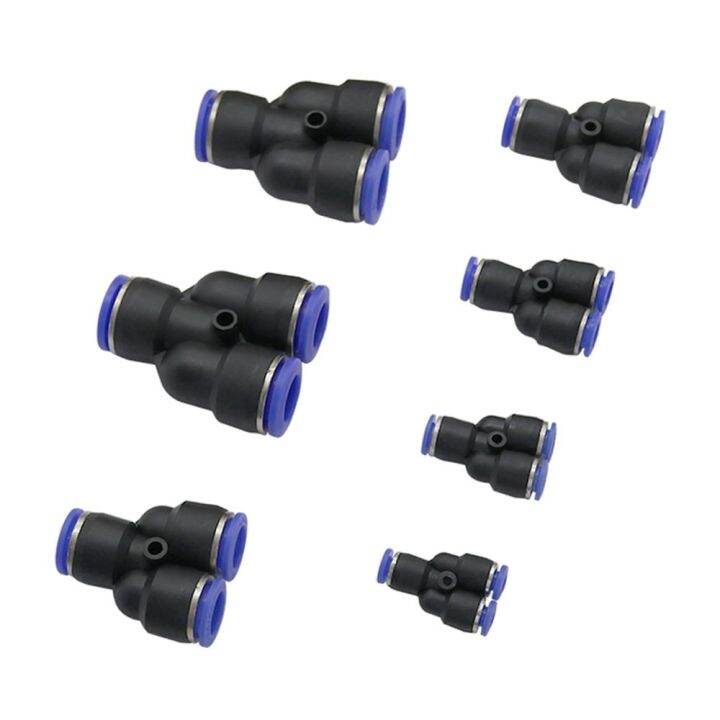 【A Boutique】 4/6/8/10/12/14/16mm Y Shaped Quick Connect PVC Connector
