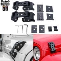 【YD】 2X Car Engine Lock Hood Latch Catch Cover for JK 2007-2018 JLU Gladiator 2018 2019 2020 2021 Accessor