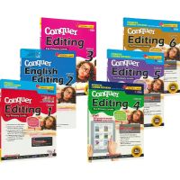 [Improved version]SAP conquer editing special question type exercise book for correcting errors in English for Grades 1-6 conquering series English error prone question set of teaching aids for Singapore English primary schools aged 7-12 imported