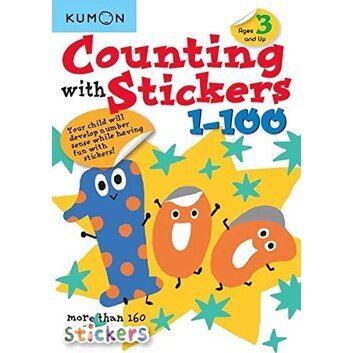 absolutely-delighted-new-gt-gt-gt-new-counting-with-stickers-1-100-by-kumon-หนังสือใหม่พร้อมส่ง