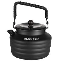 BLACKDOG กาน้ำชากลางแจ้งอัลลอยอลูมิเนียมอัลตราไลท์ตั้งแคมป์กาต้มน้ำ1.3L แบบพกพาใช้บนโต๊ะอาหารปิกนิก