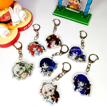 Shop Genshin Acrylic Keychain With Bell with great discounts and prices  online - Feb 2024