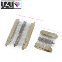 ✠ 600pcs/set 30 Kinds 1/6W Resistance 5 Carbon Film Resistor Pack Assorted Kit 1K 10K 100K 220ohm 1M Resistors 300pcs/set