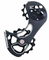 FOURIERS กรง Derailleur ขนาดใหญ่สำหรับ SHIMANO RD 9000/9070/6800 สีดำ